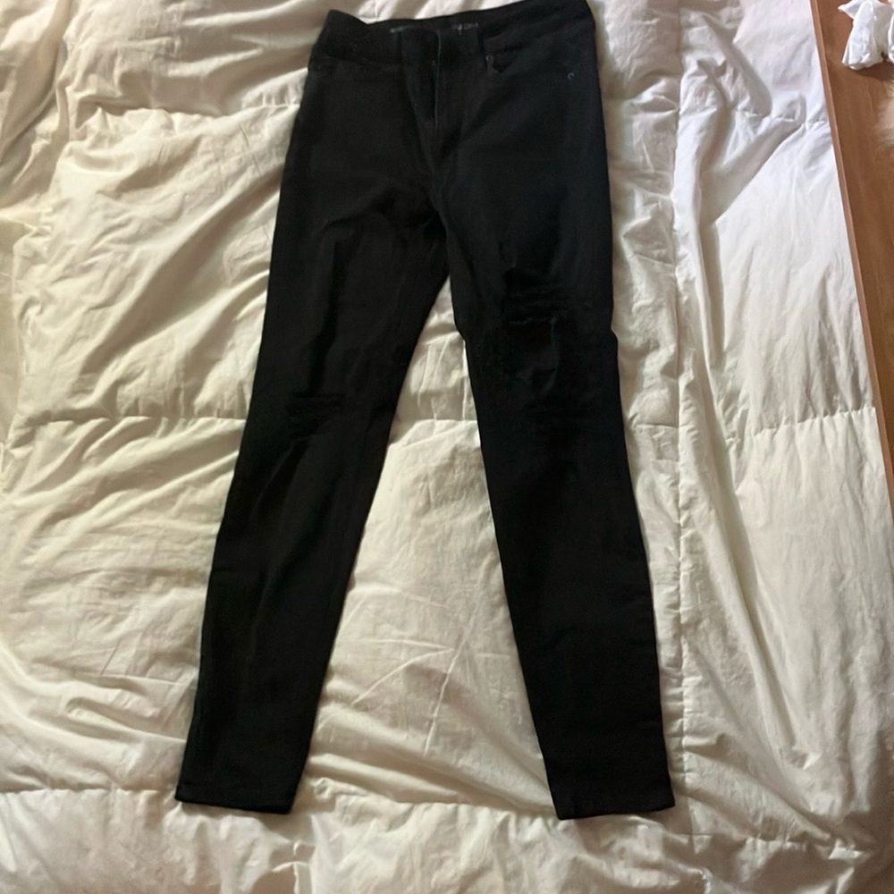 Black Wild Fable ripped skinny jeans